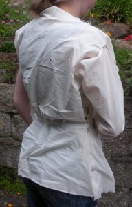 Pseudo-Sweater Back